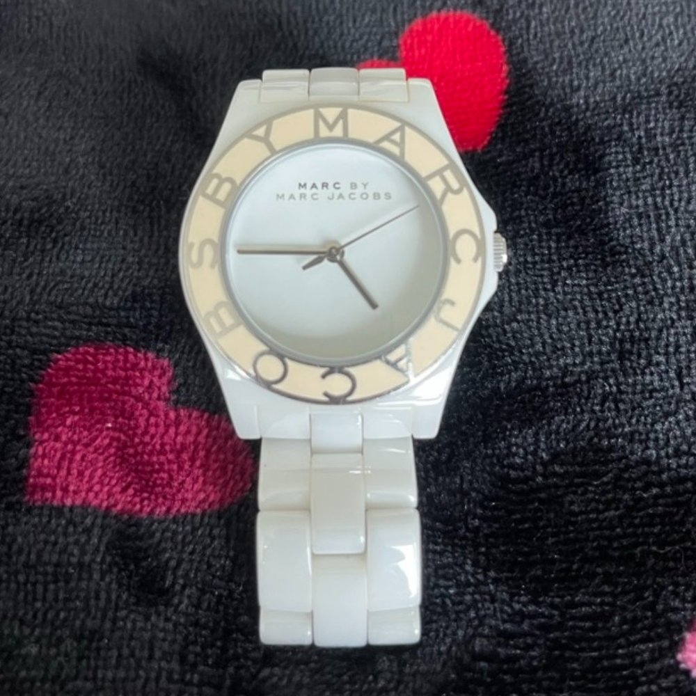 MARC by Marc Jacobs White Watch
